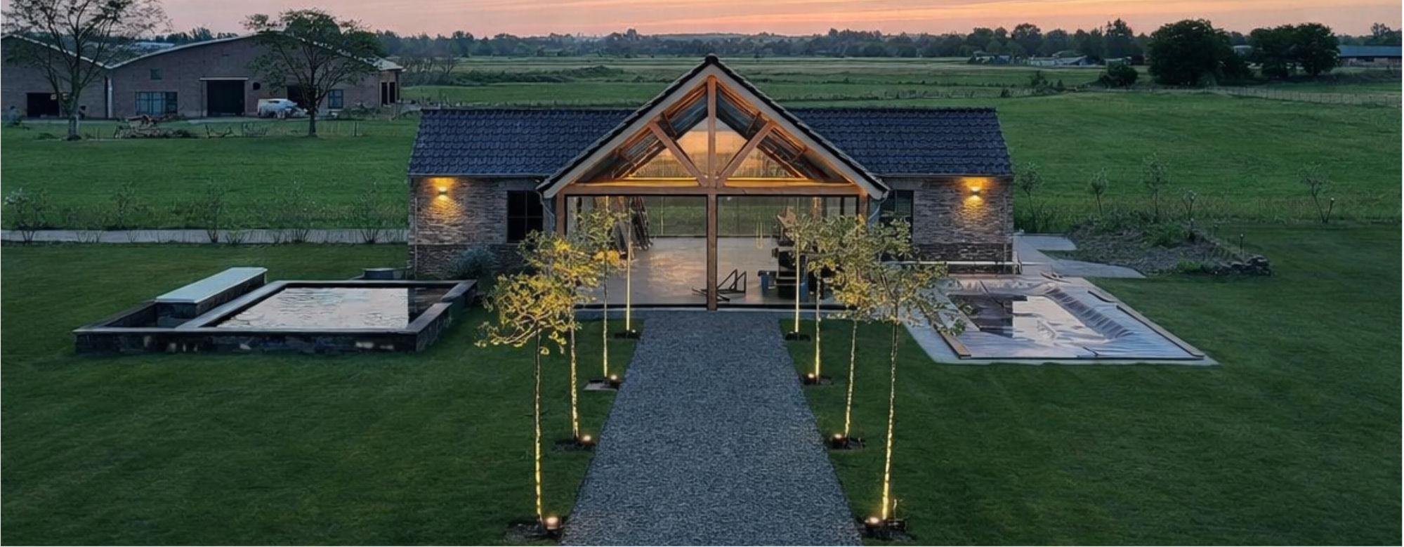 Luxe poolhouse gebouwd in regio Amersfoort